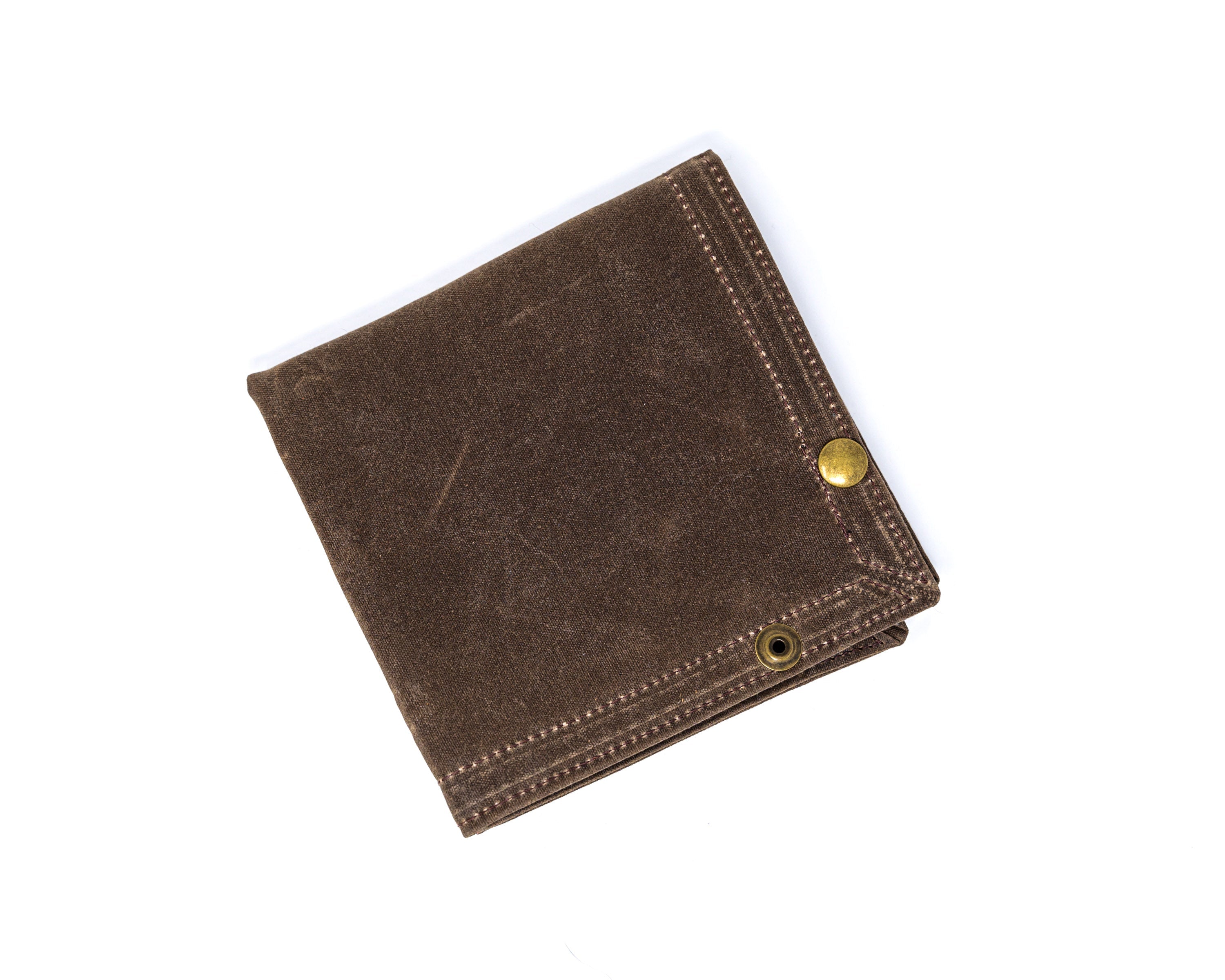 Carry Commission Vintage Plaid Waxed Canvas Travel Tray (Large)