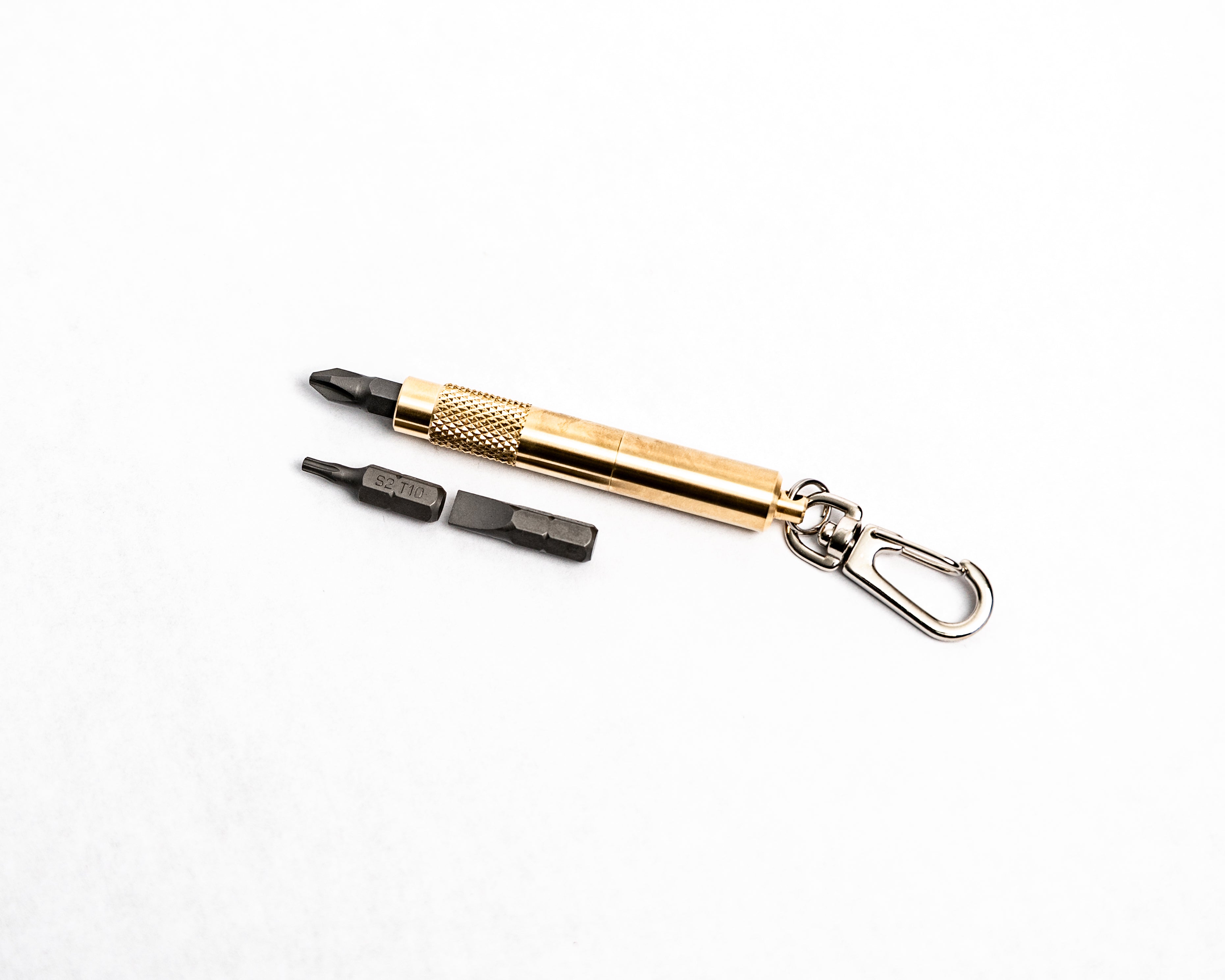 Brass Screwdriver Keychain