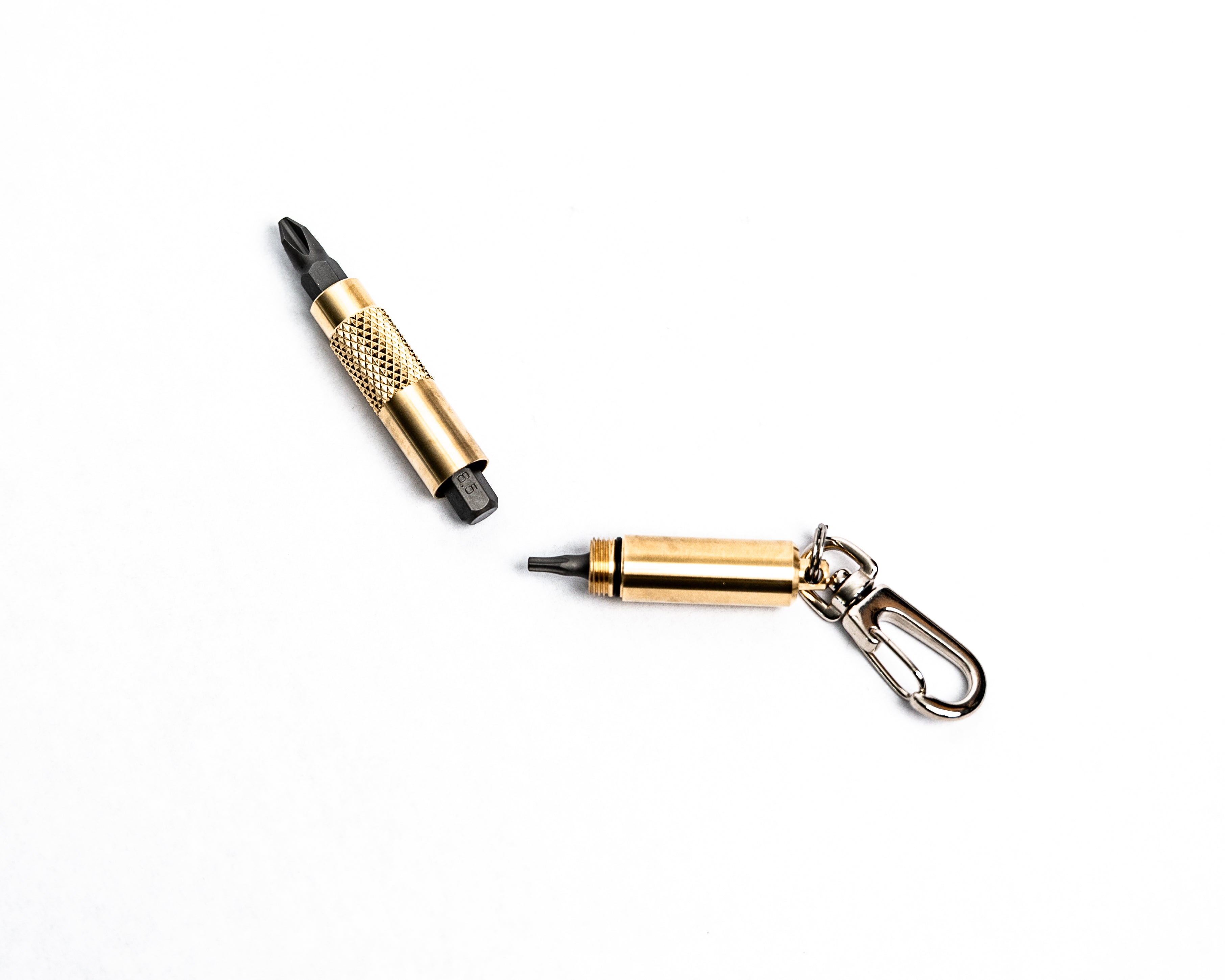 Brass Screwdriver Keychain