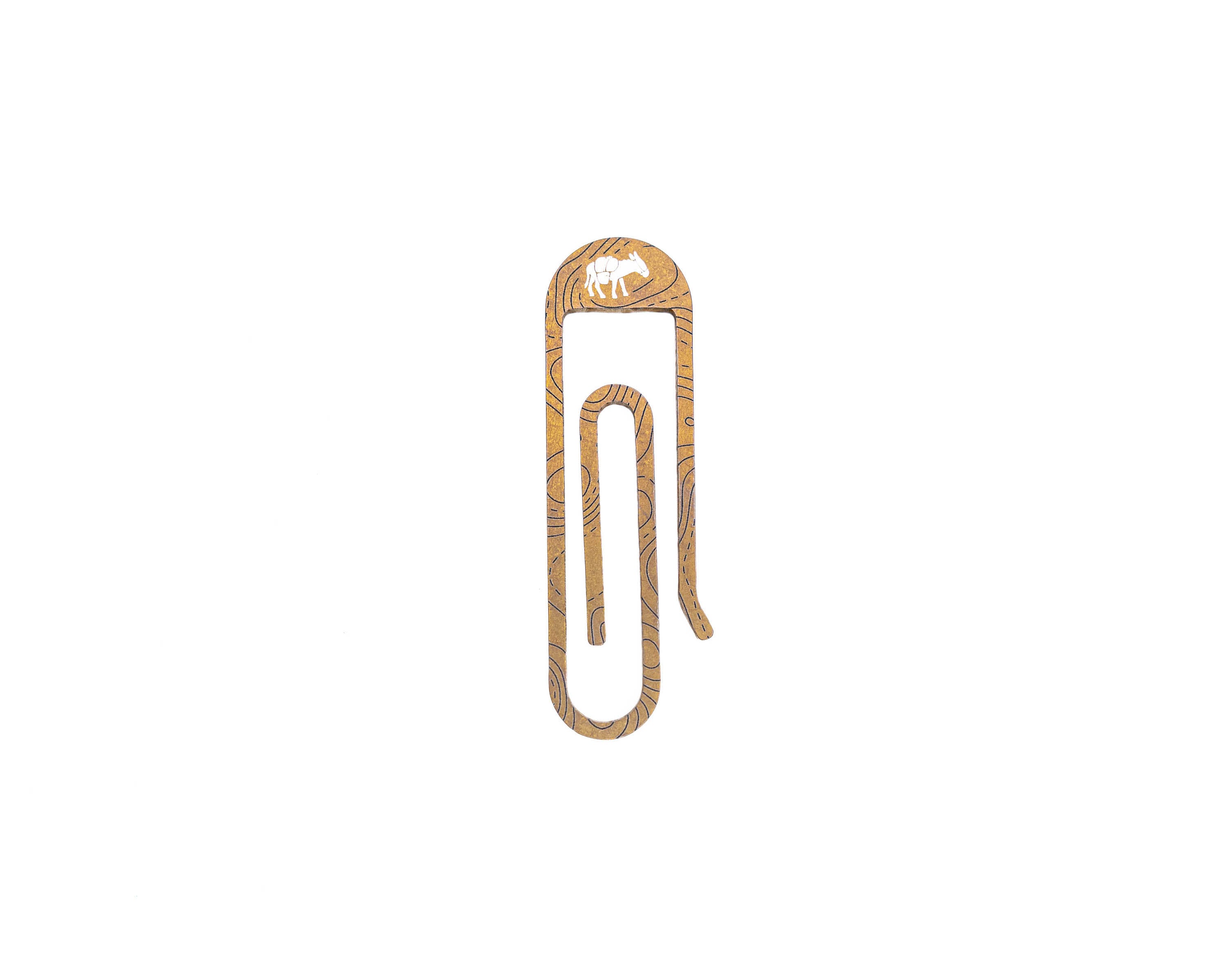 Carry Commission x JRW Gear Topo Tough Clip – Titanium & Brass Key Clip