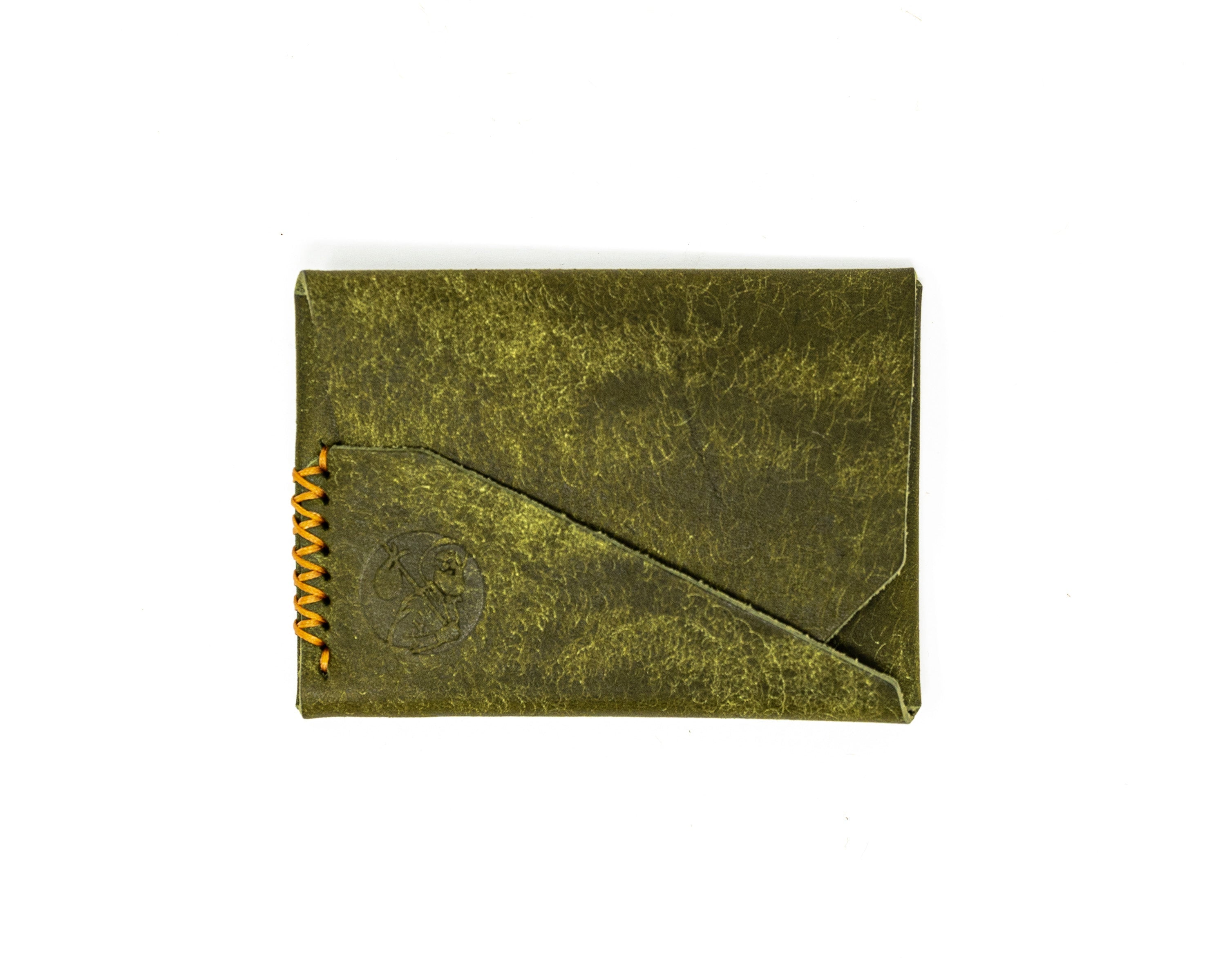 Open Sea Leather Gun Deck Mini — Slim Pueblo Leather EDC Wallet