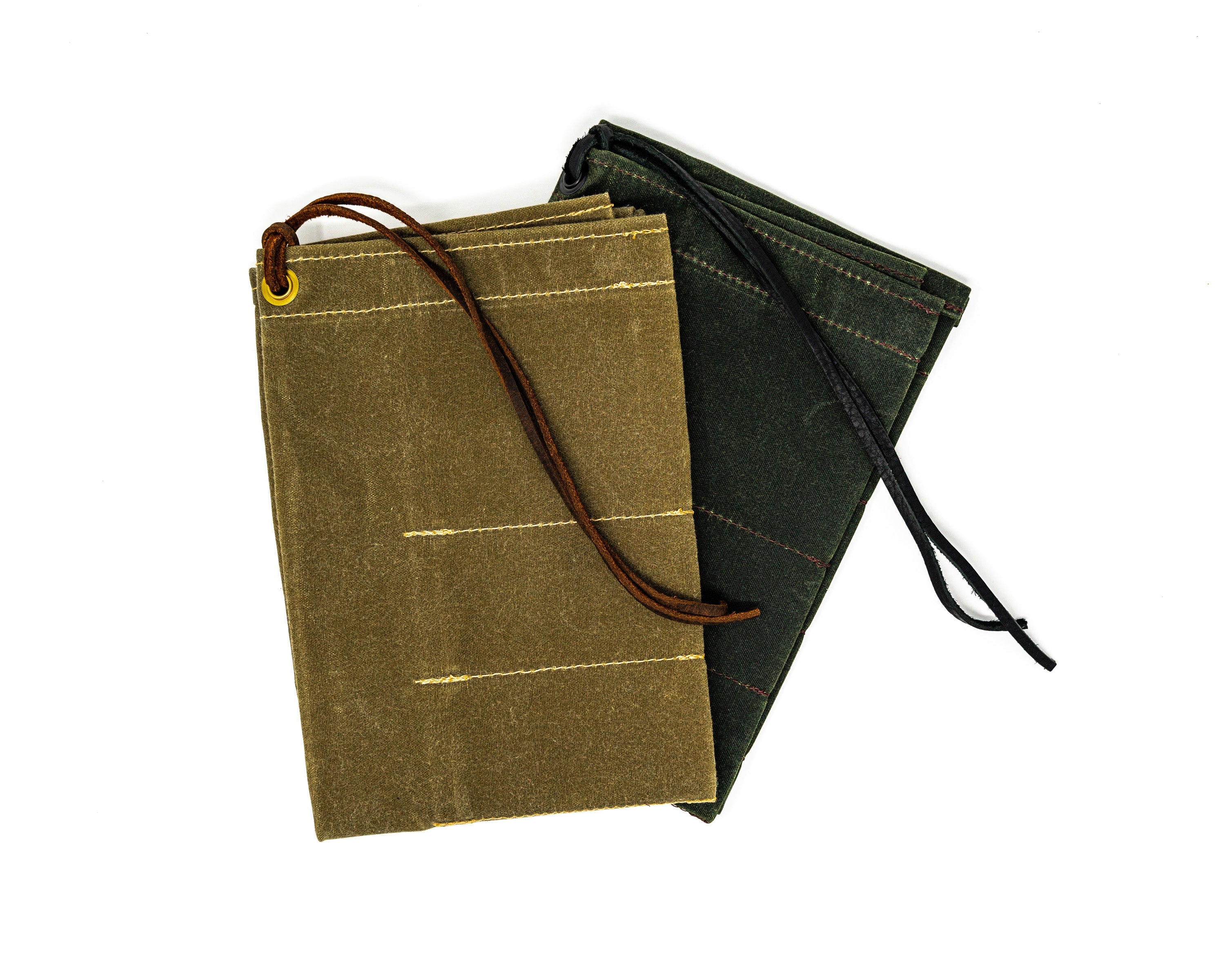 Maple Waxed Canvas Knife Roll