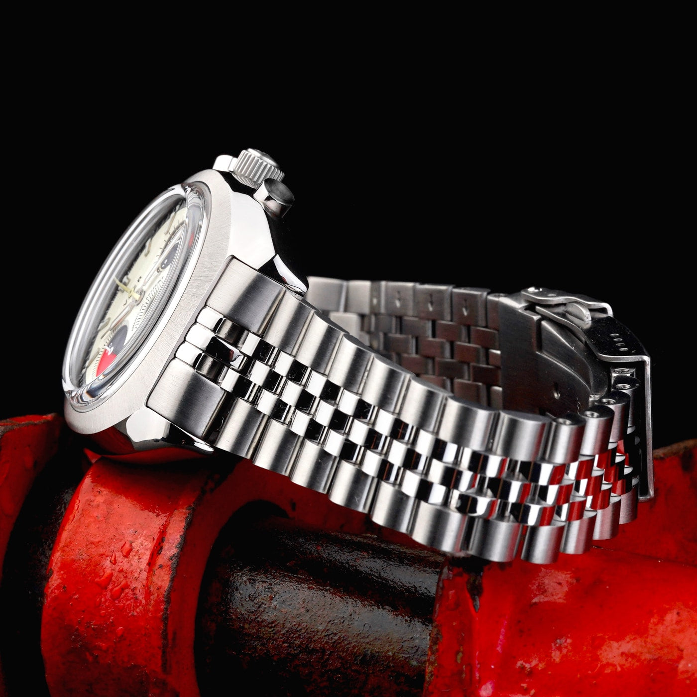 R1 USA Racing Chronograph - Cream 38mm