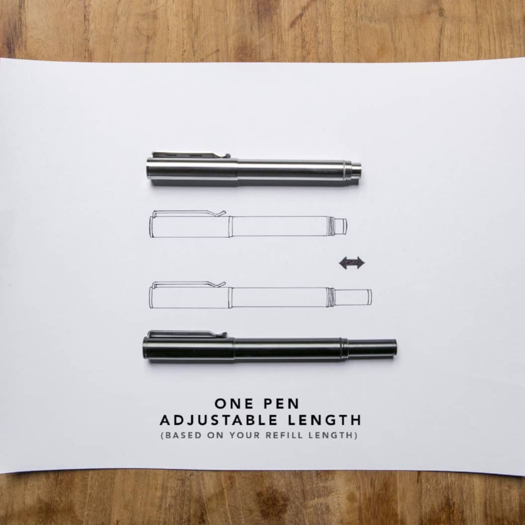 Ti Arto EDC : The Ultimate Refill Friendly Everyday Carry Pen