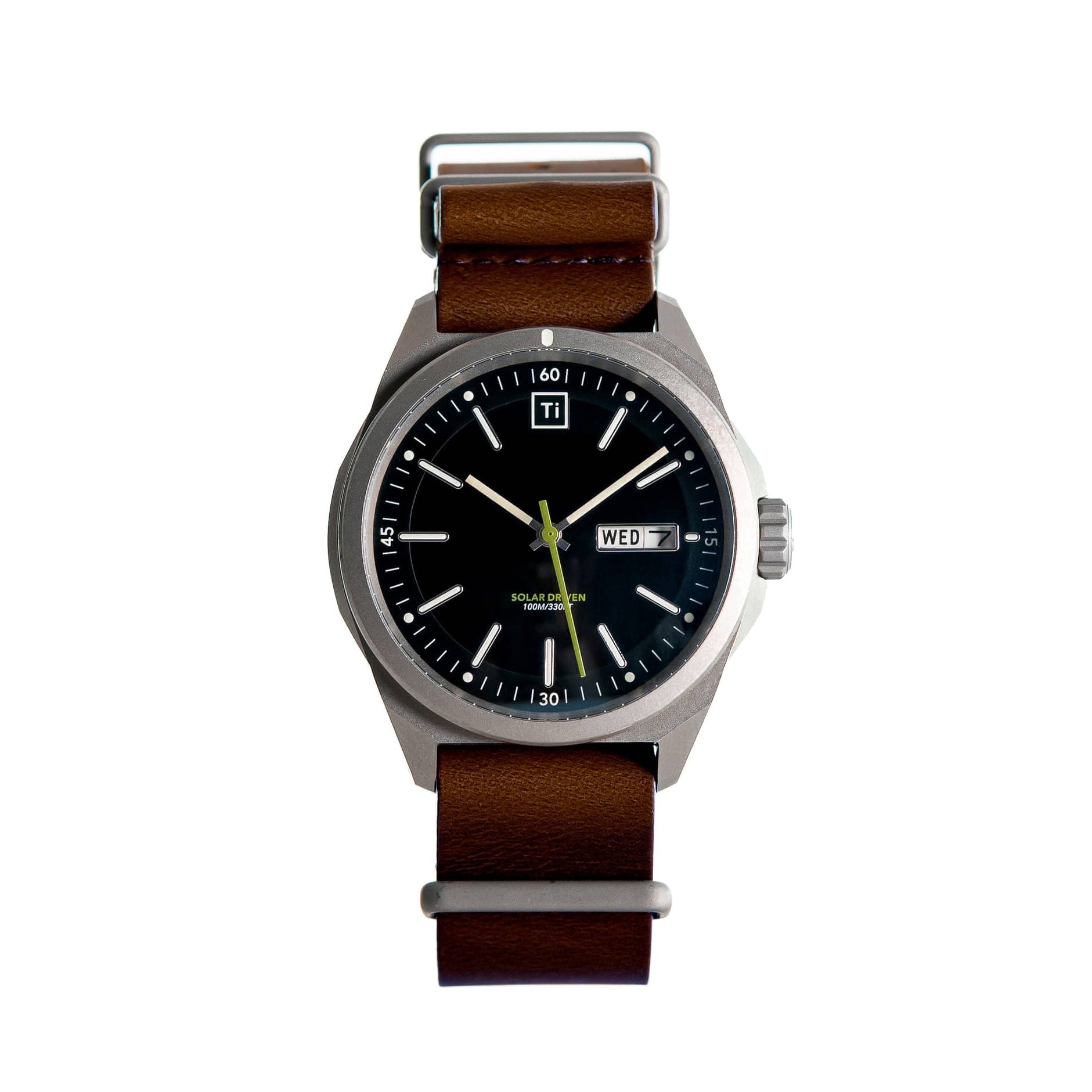 Ti Field Watch / Solar Driven / Stonewashed