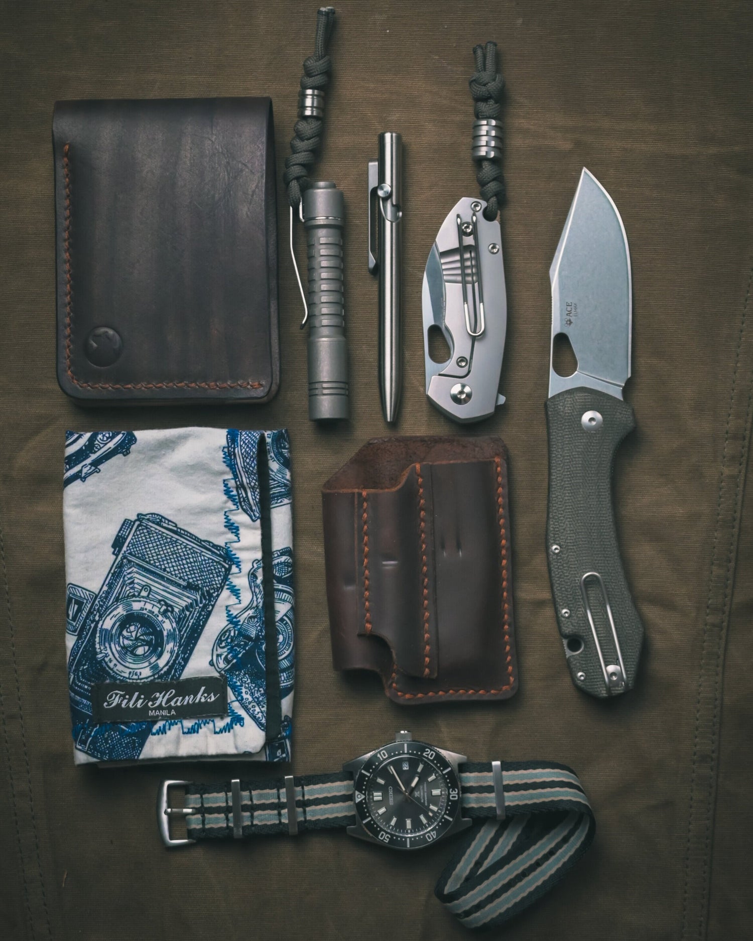 Practical EDC with DIY Leather - Dale Gallaza (@hand.wound_and_hacked)