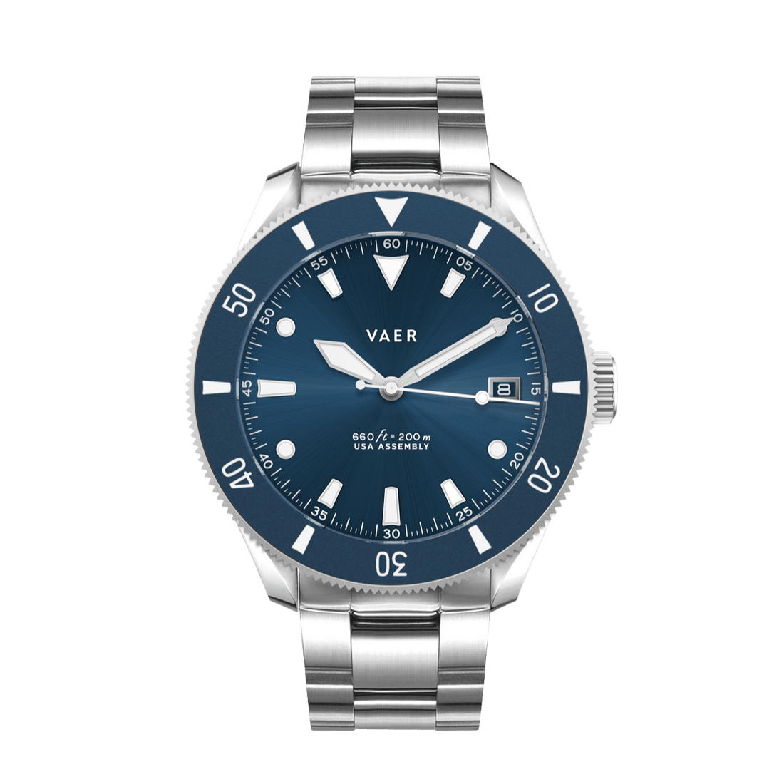 D4 Meridian Navy - Matte USA Solar 42mm