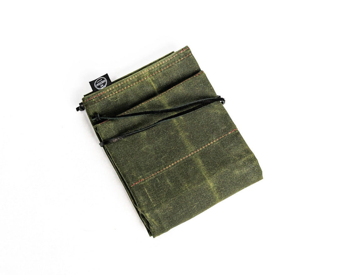 Birch Waxed Canvas Knife Roll