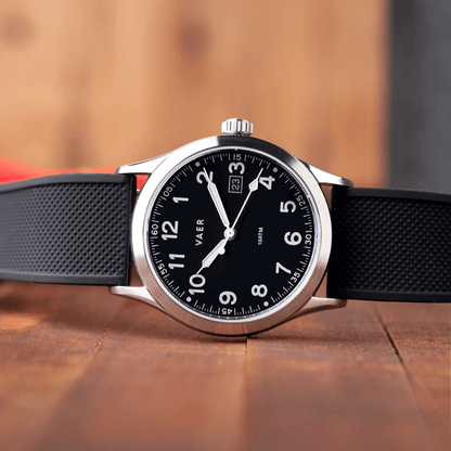 S3 Calendar Field Black - 36mm Quartz