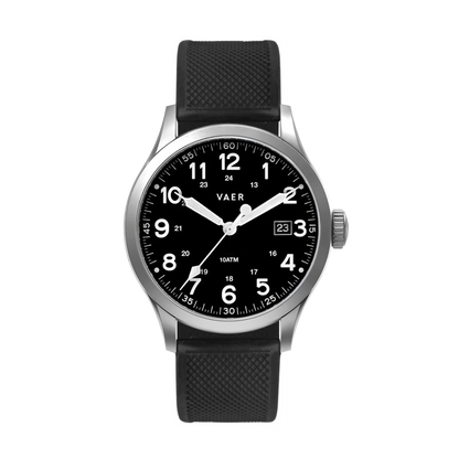 S5 Calendar Field Black - 40mm Quartz