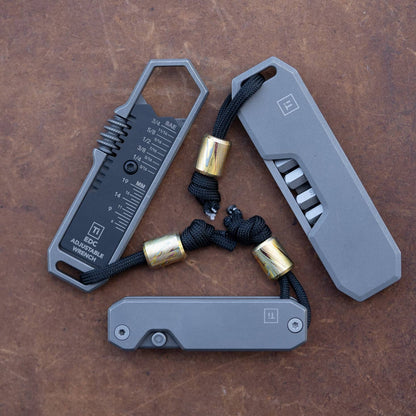 Damascus Lanyard Bead