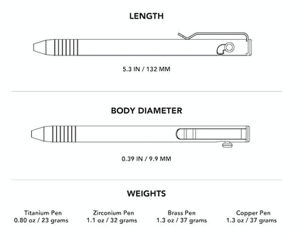 Slim Bolt Action Pen